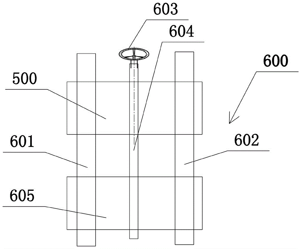 Composite pipe inner polishing device and inner polishing method