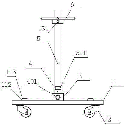 Power generator rotor vertical maintenance auxiliary support device