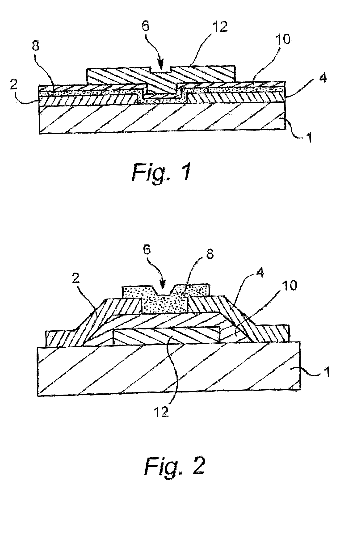 Organic Thin Film Transistors and Methods of Making the Same