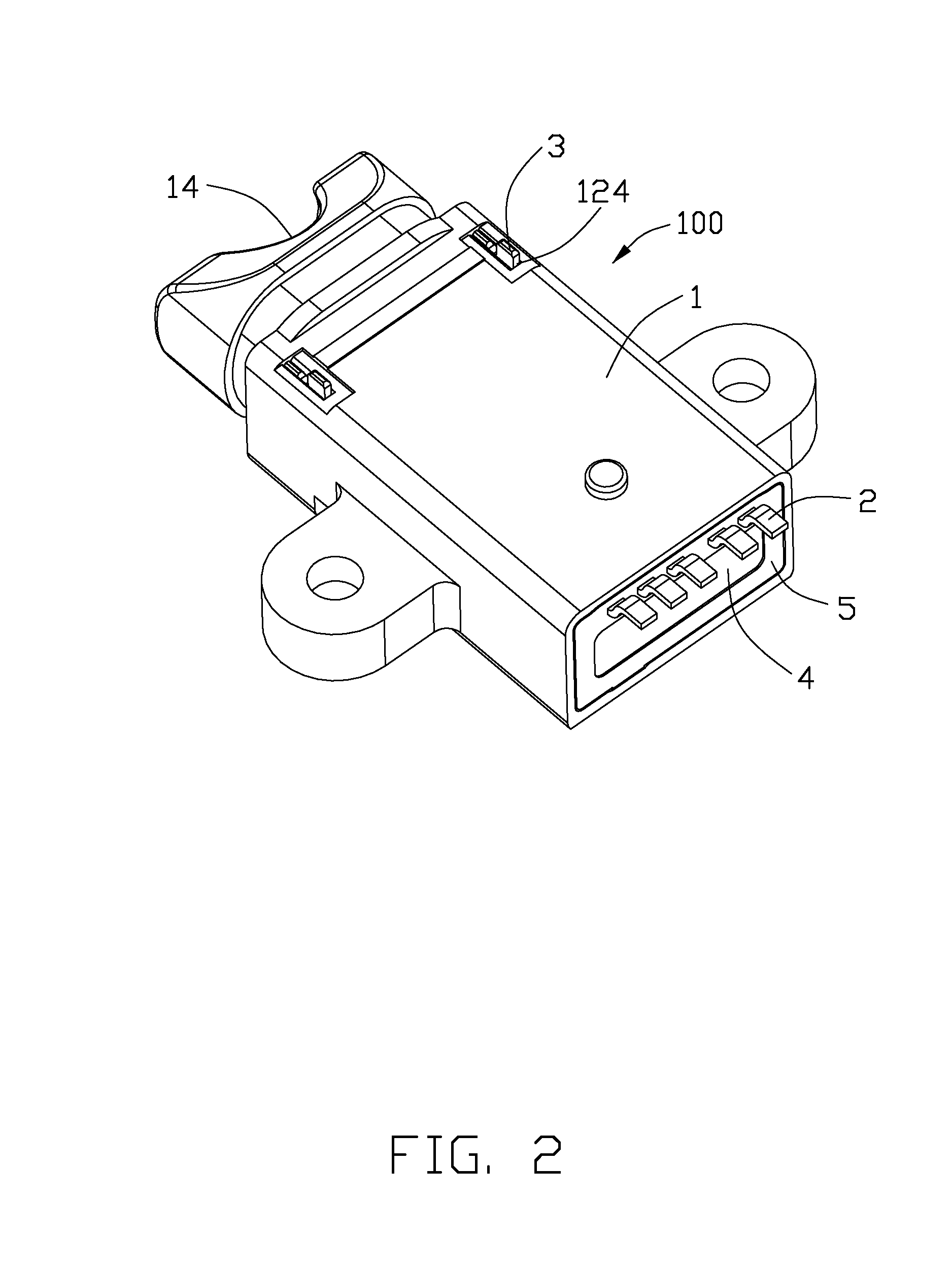 Waterproof audio jack connector