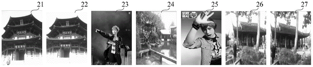 Picture displaying method and device