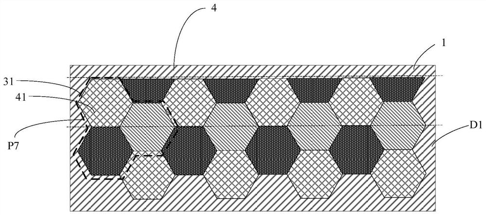 Display panel, display screen and display terminal