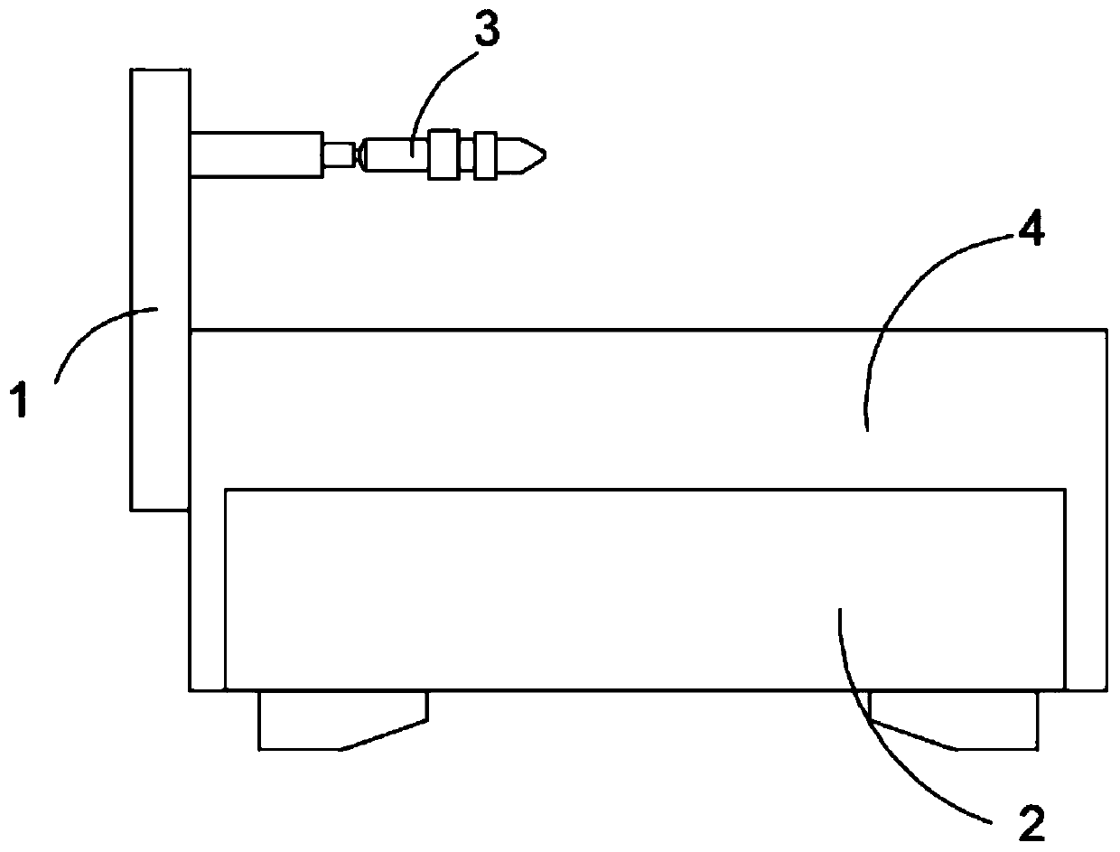 Storage battery plastic shell machining and cooling device