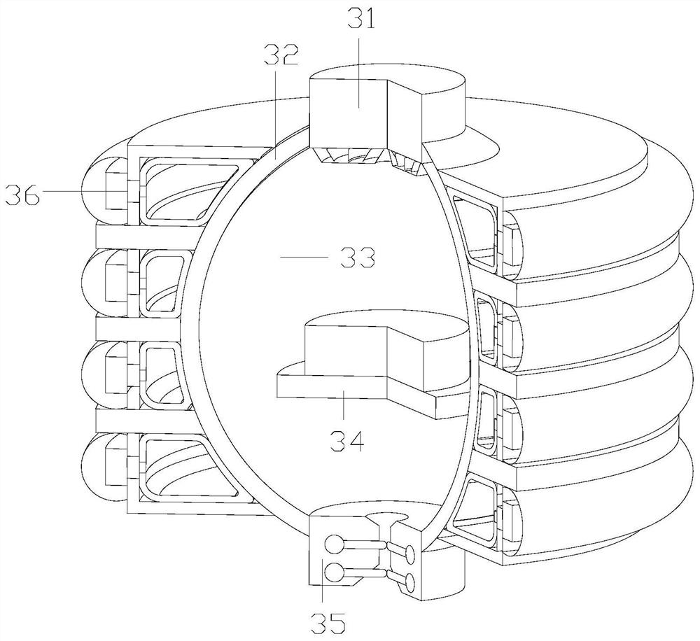 A non-destructive testing device for bionic intrusion of metal material capillary gap penetrant