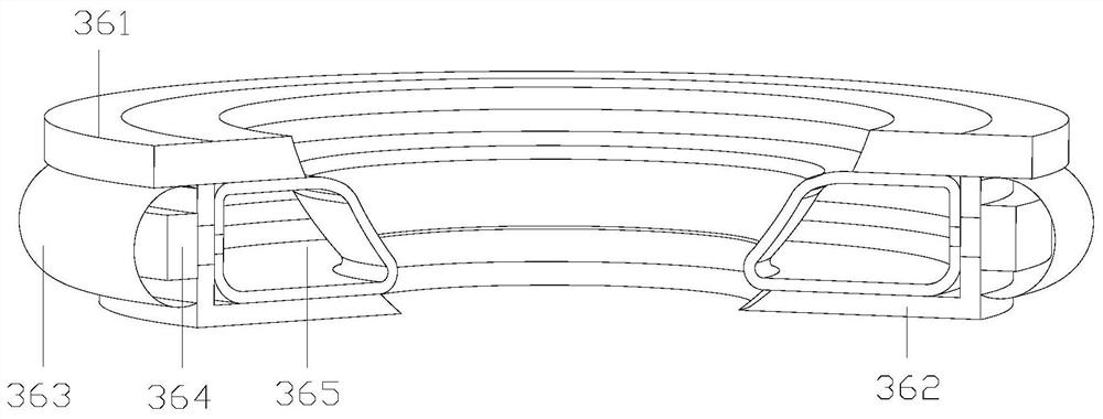 A non-destructive testing device for bionic intrusion of metal material capillary gap penetrant