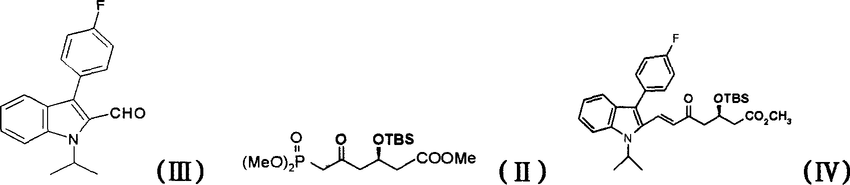 Method for preparing (3R, %S)-Fluvastatin