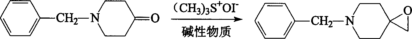 Synthesis method of N-benzyl-4-piperidyl formaldehgde