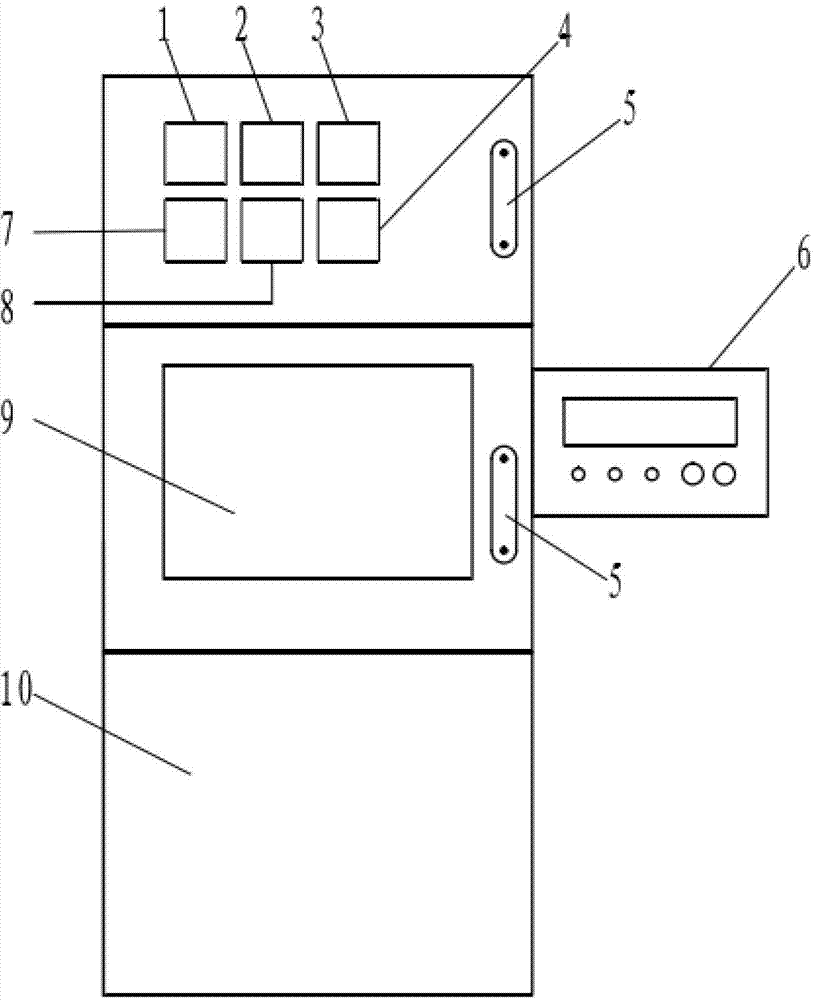 Indoor simulation/rapid assessment device for comprehensive atmospheric environment corrosion