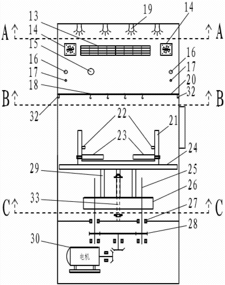 Indoor simulation/rapid assessment device for comprehensive atmospheric environment corrosion