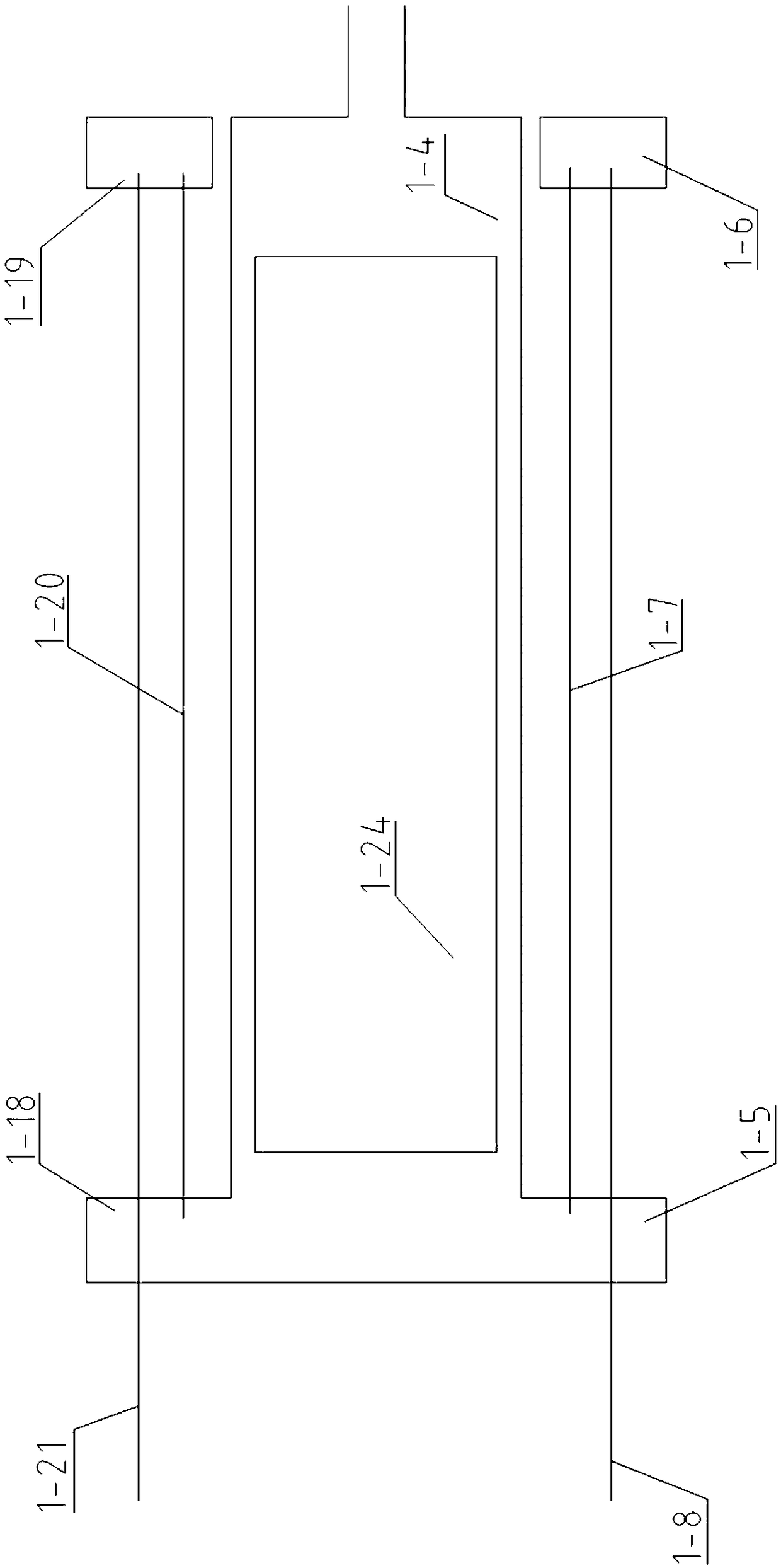 Supercritical steam collision material thermal decomposition condensation reduction device