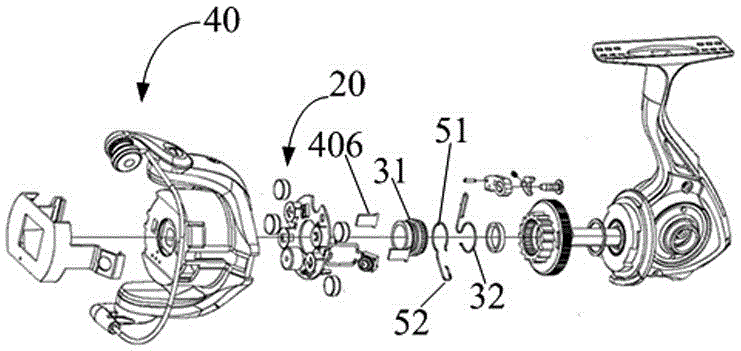 Fishing reel with alarming device