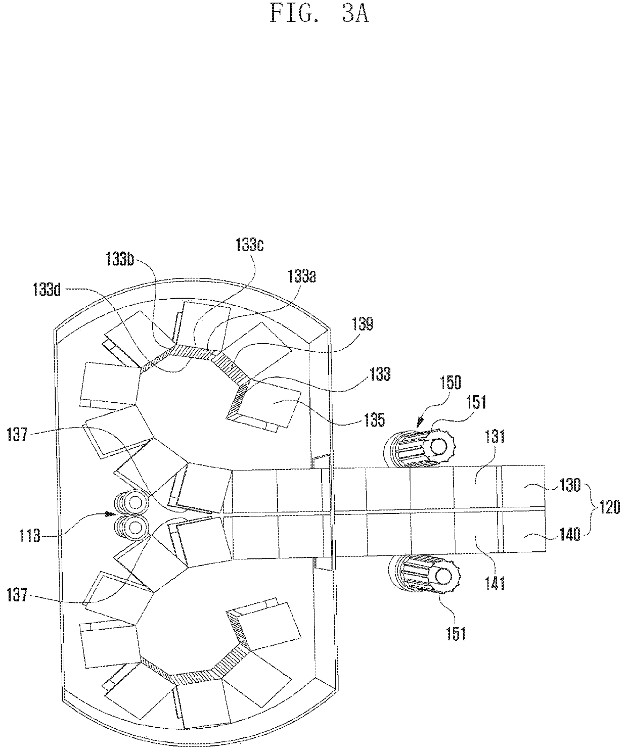 Robot arm extension device and robot including same