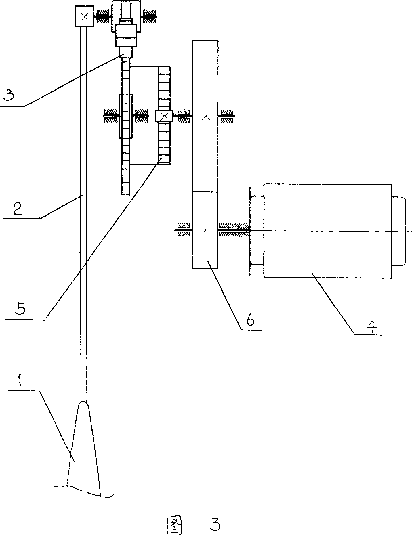 Novel clock pendulum driving device