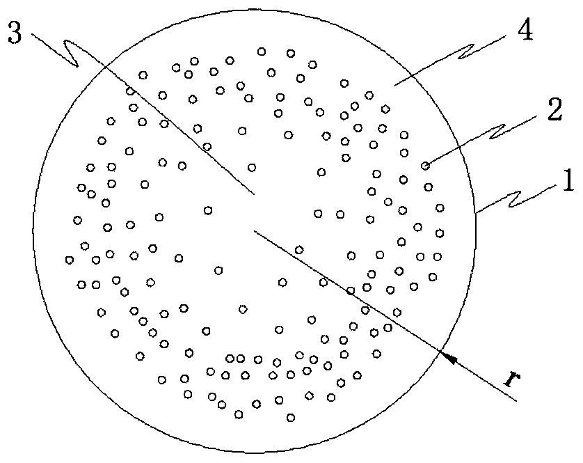 Fluoride red fluorescent powder and luminescent device based on fluorescent powder