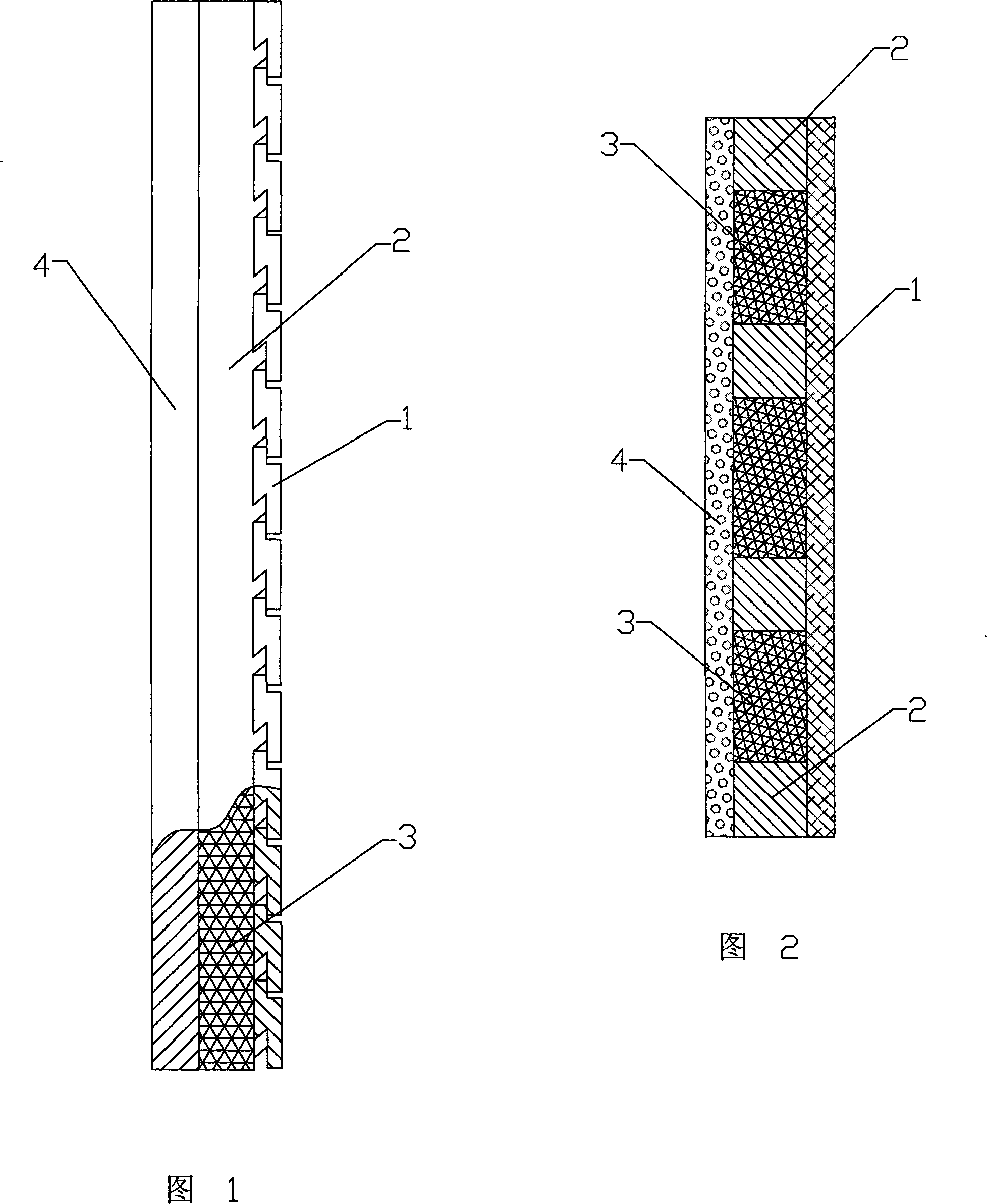 Light temperature-keeping combined wall