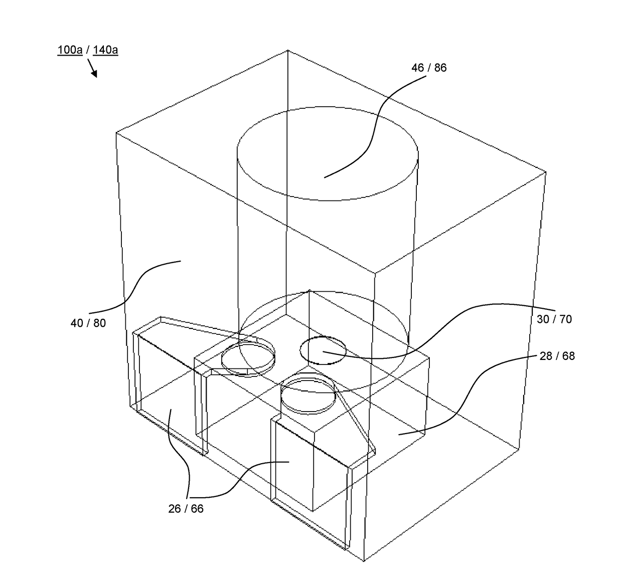 Device for incoupling and/or outcoupling optical signals