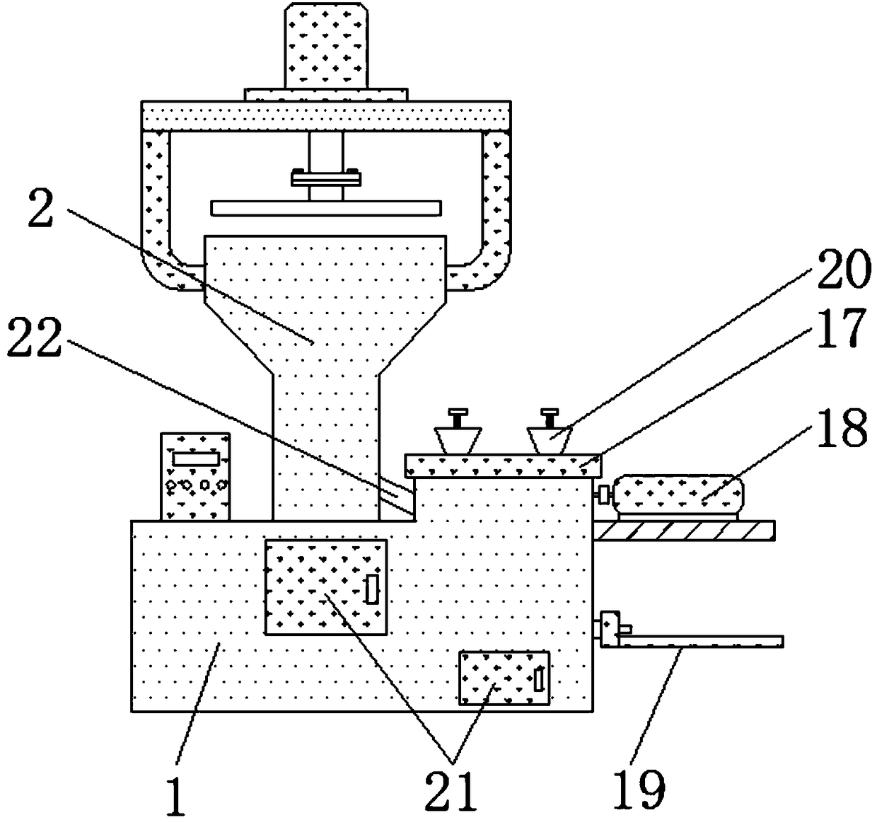 Automatic pork sausage filling machine