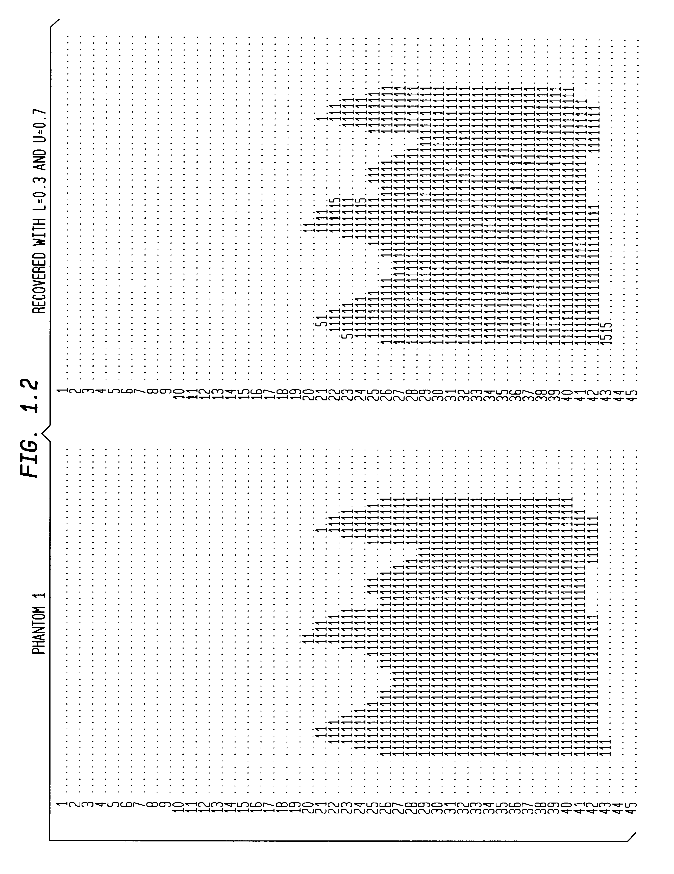 Method and apparatus for discrete tomography