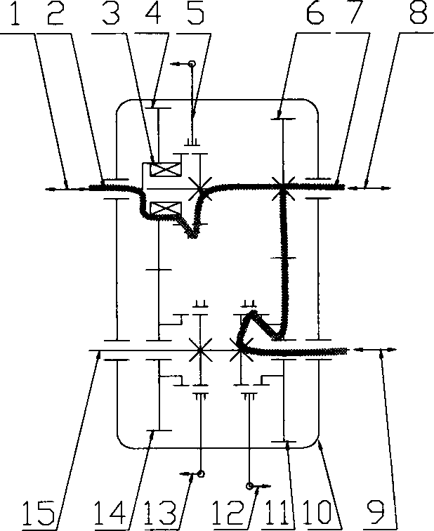 Flexible-drive transmission