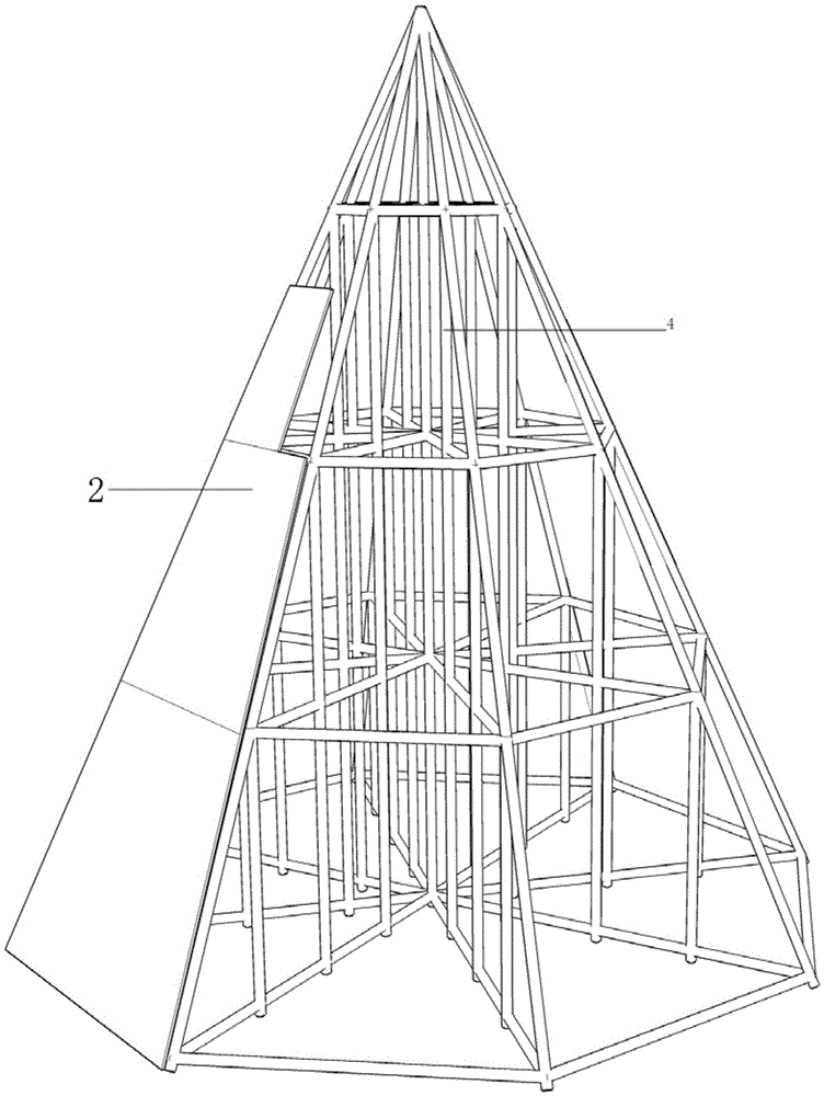 A Concrete Construction Method for Slope Roof