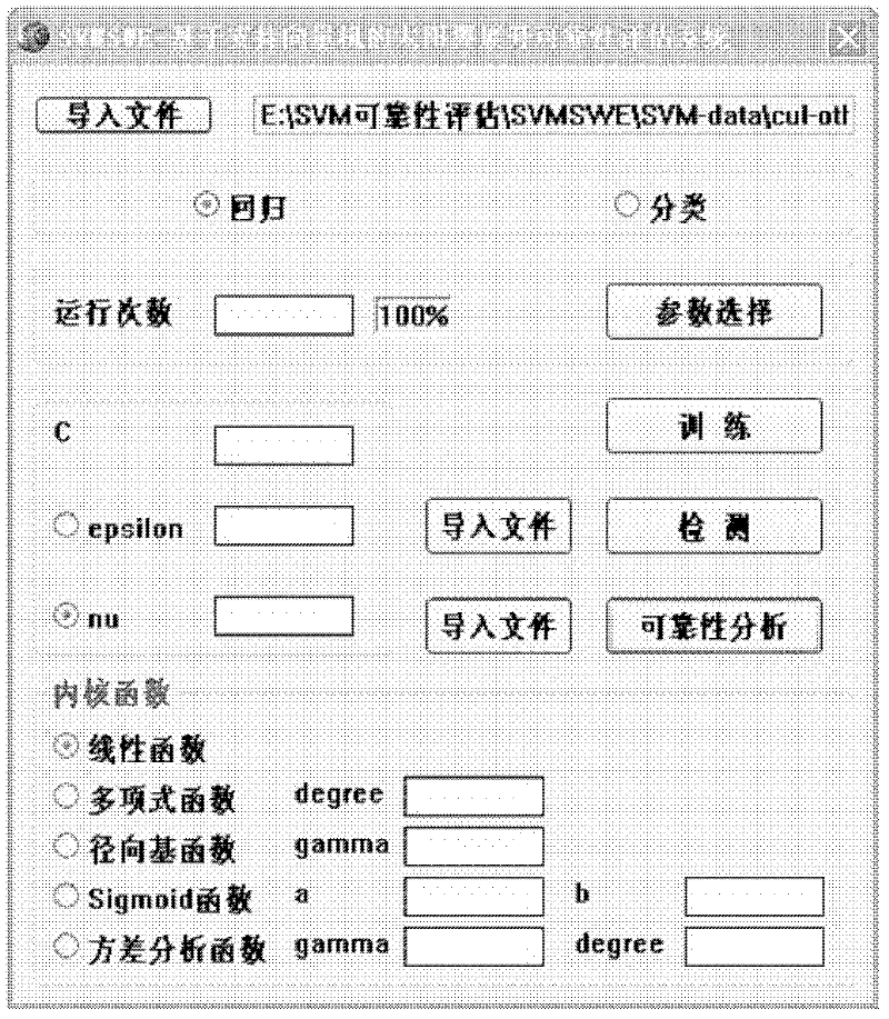 SVM solar wing unfolding reliability evaluation method based on kernel optimization