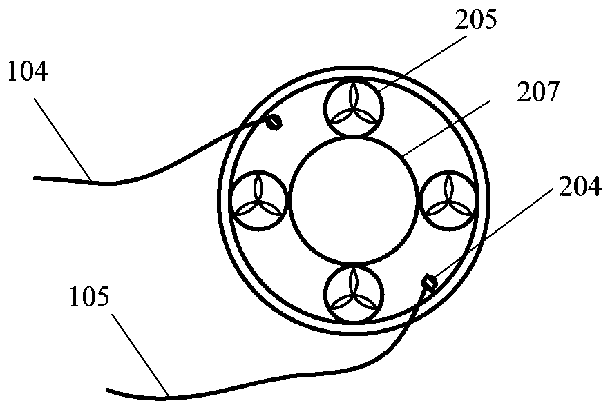 Under-ice detection system based on capture remotely-operated vehicle (ROV) and suitable for ice hole laying and recovery