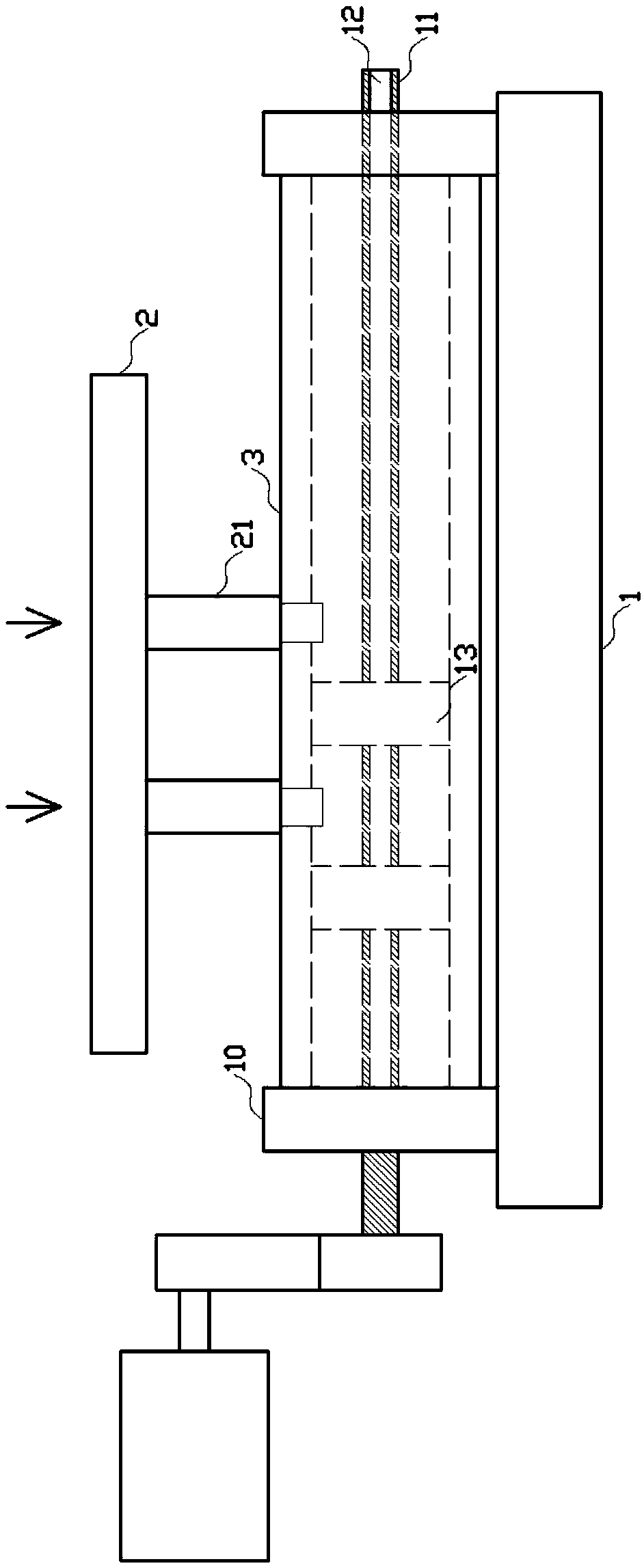 Anti-deformation tubular product punching and stamping mold