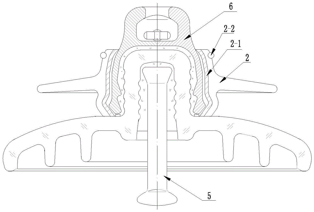 Insulators that can reduce corona loss and electromagnetic wave interference and improve the corrosion resistance of metal fittings