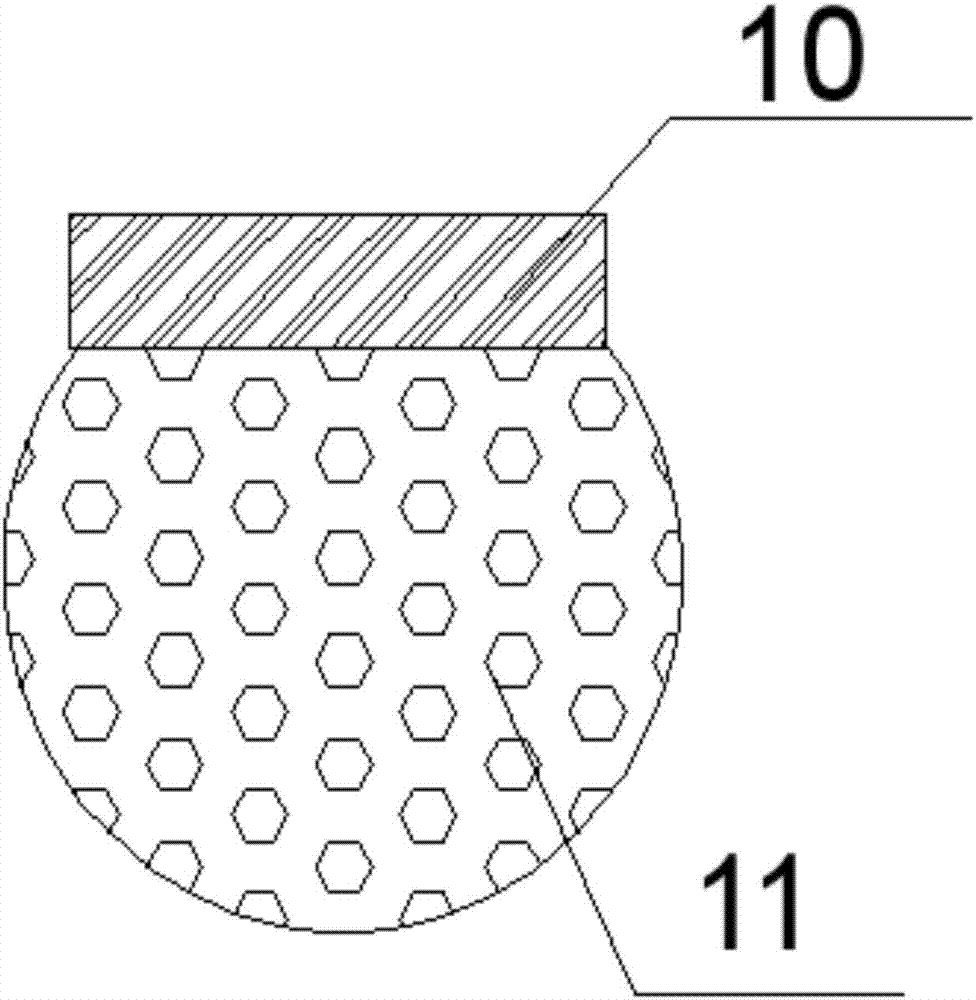 Tea table with heating function