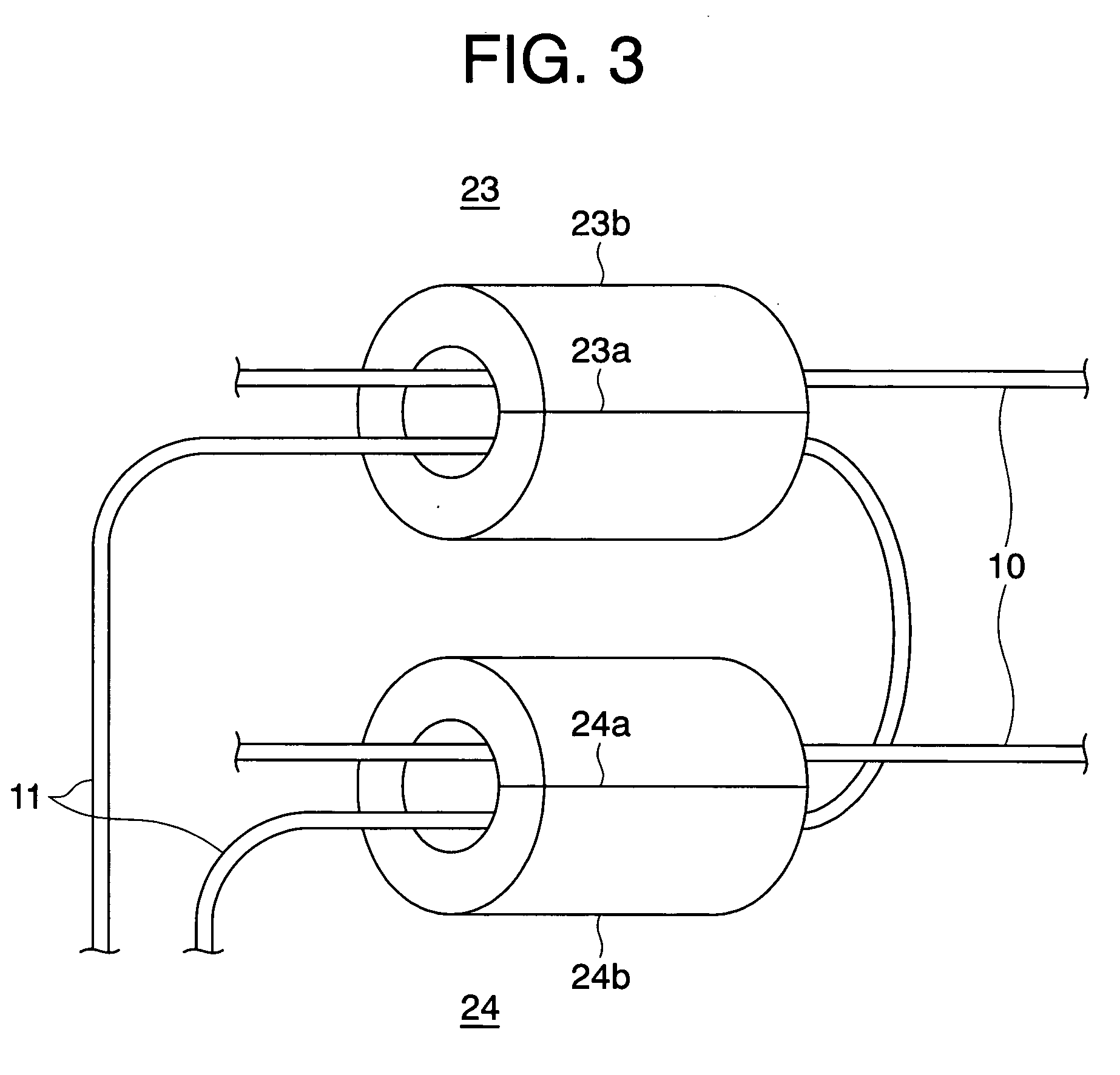 Communication system for communications carried over power lines