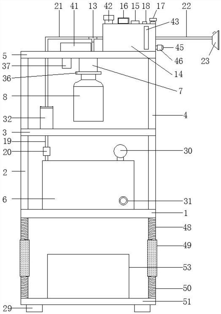 Medical pediatric liquid medicine atomization device