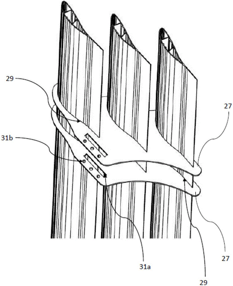 Vertical axis wind turbine rotor