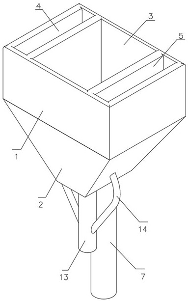 A uniform temperature type fluidized quick-freezer nozzle that avoids food sticking