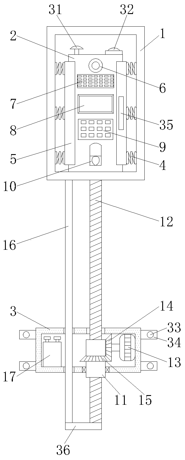 Face recognition access control device based on image processing