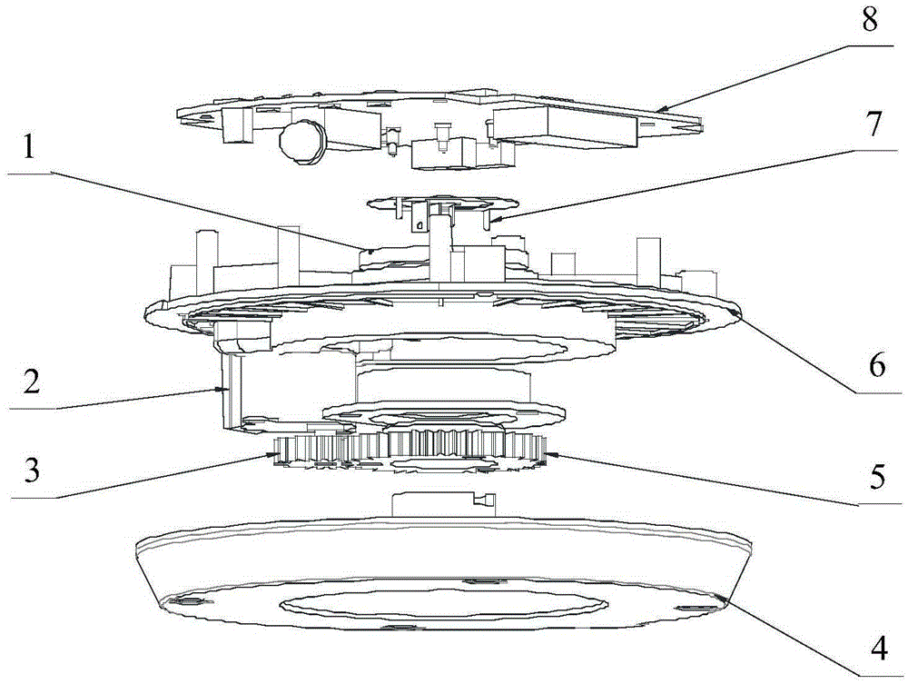 Rotary power supply device