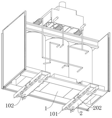 Dry-type transformer with noise reduction function