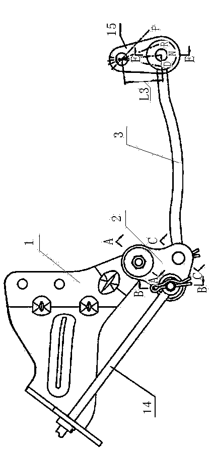 Shifting and switching device of automobile CVT (Continuously Variable Transmission)