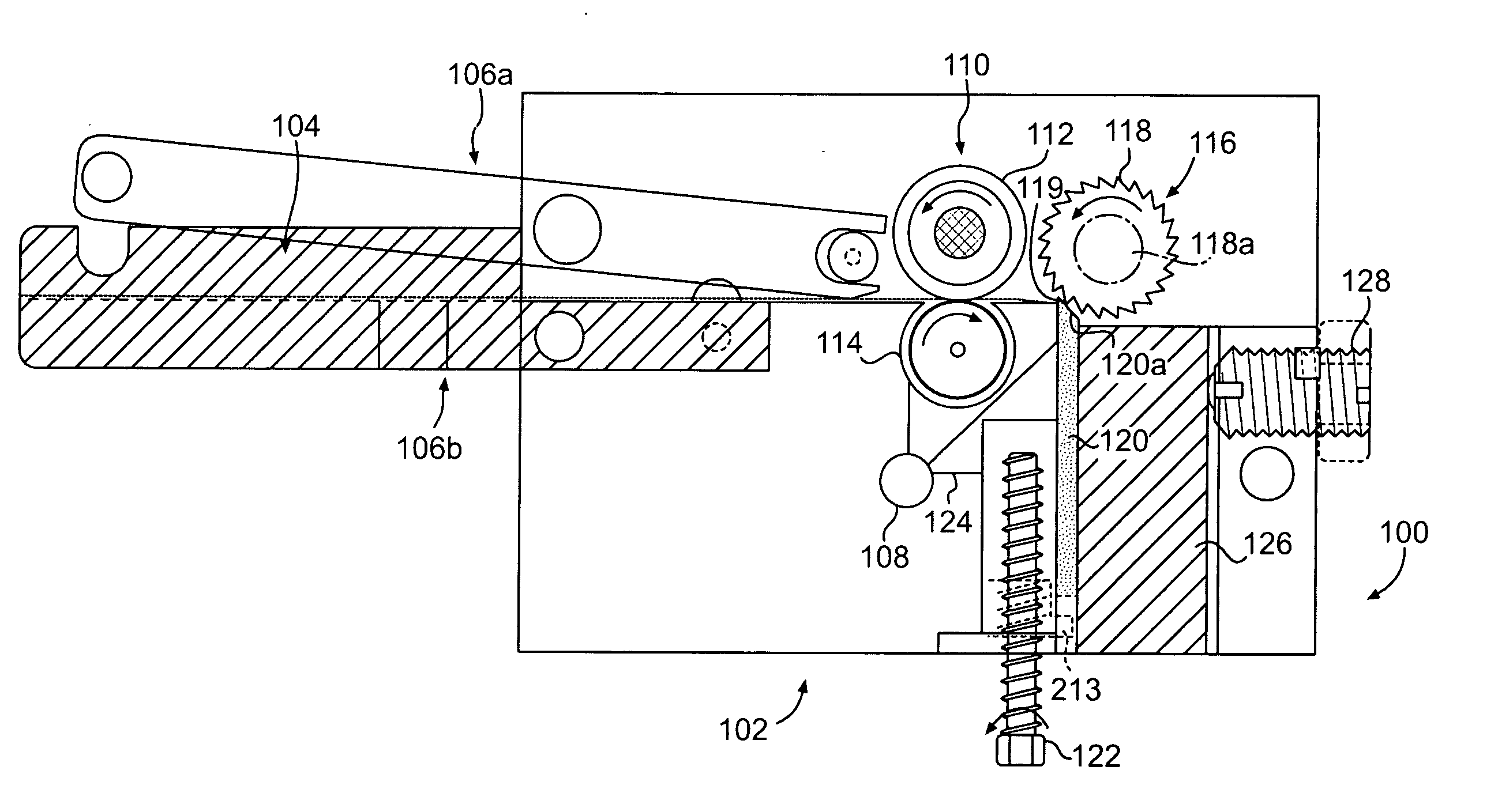 Self-healing cutting apparatus and other self-healing machinery