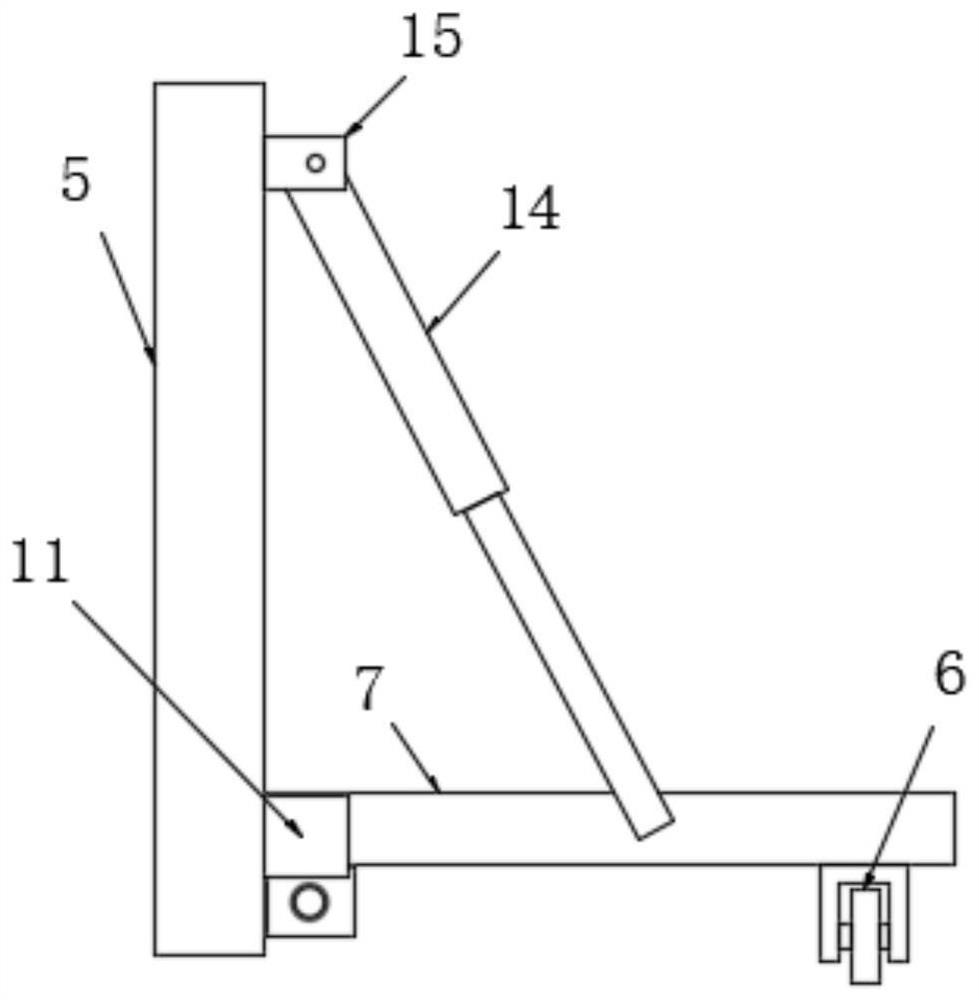 Anti-rollover device for forklift