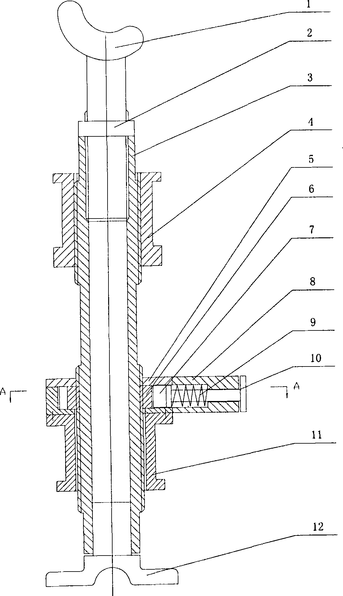 Sitz type lumbar vertebra tractor