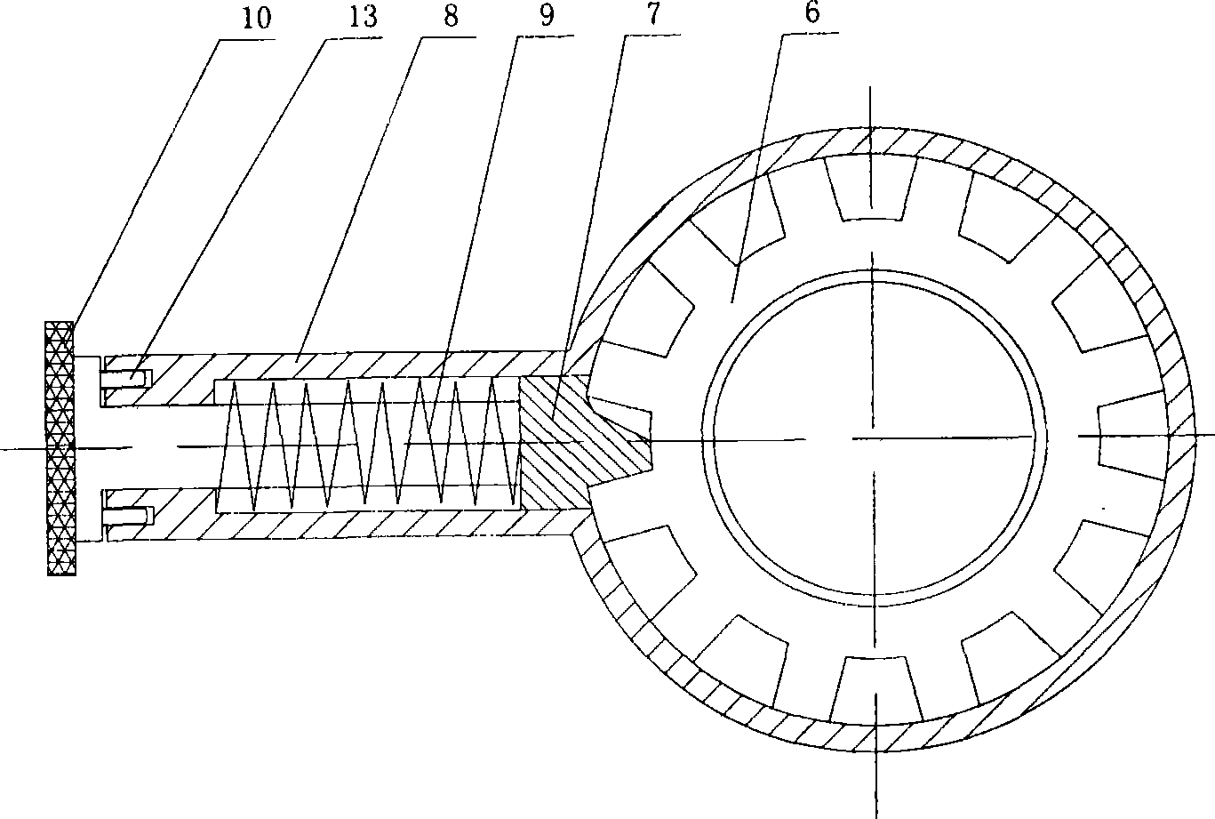 Sitz type lumbar vertebra tractor