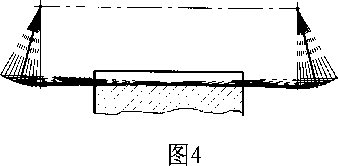 Stone material processing method and stone material saw