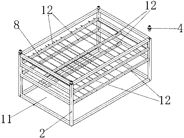 Equipment for baking and airing bulk tobacco leaves