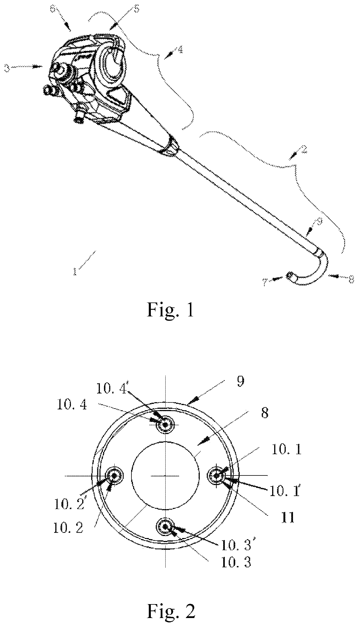 Multidirectional turning endoscope