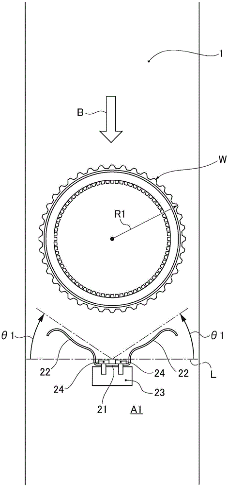 Workpiece stopping device