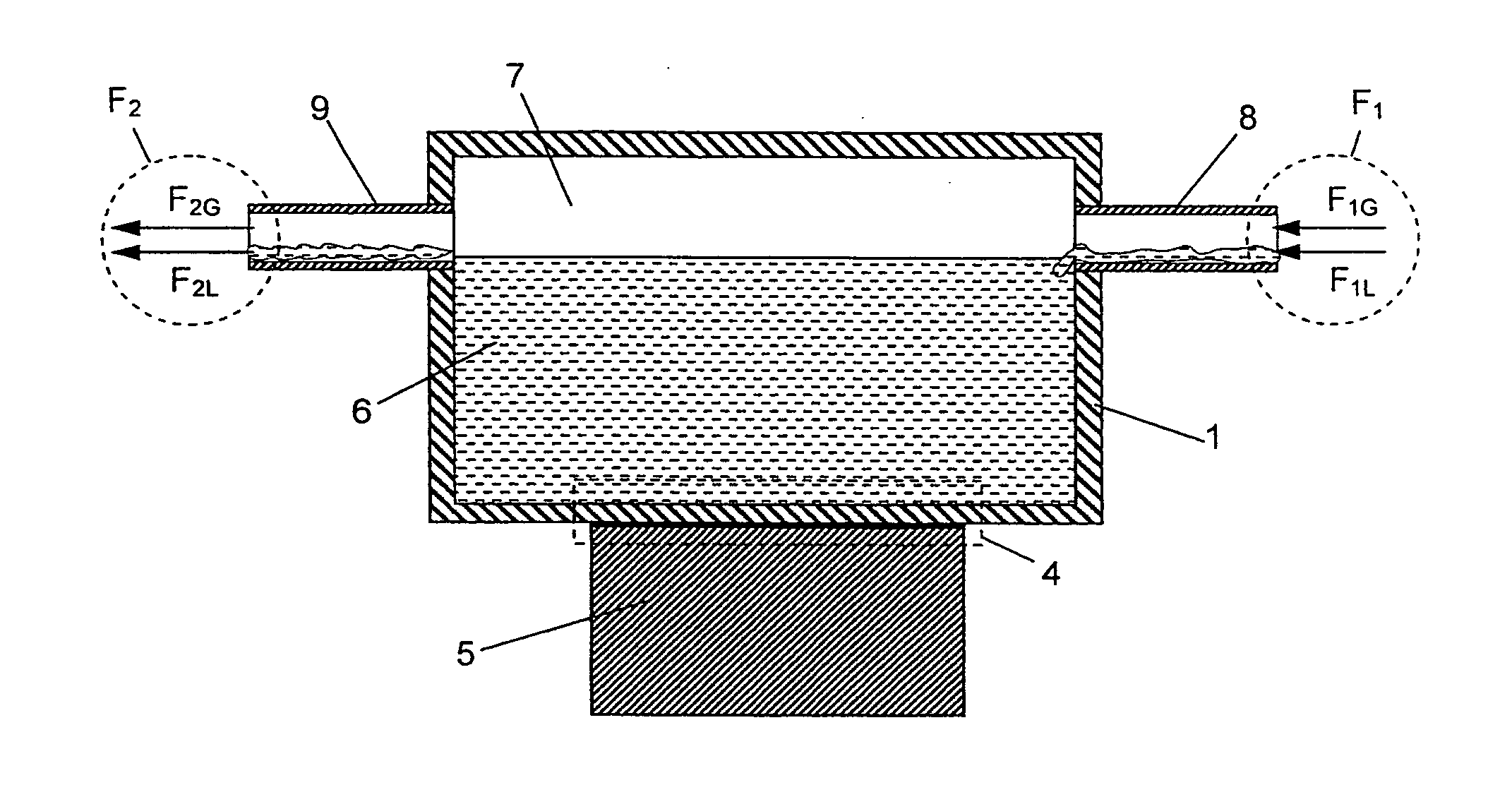 Cooling device for cryogenic cooling of an NMR detection system with the assistance of a container filled with a cryogenic fluid