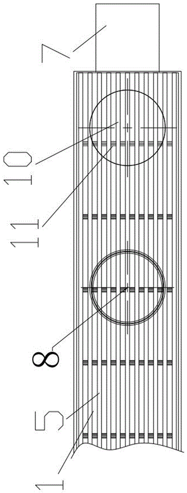 Spliced ultra-thin same-floor drainage facility provided with access port