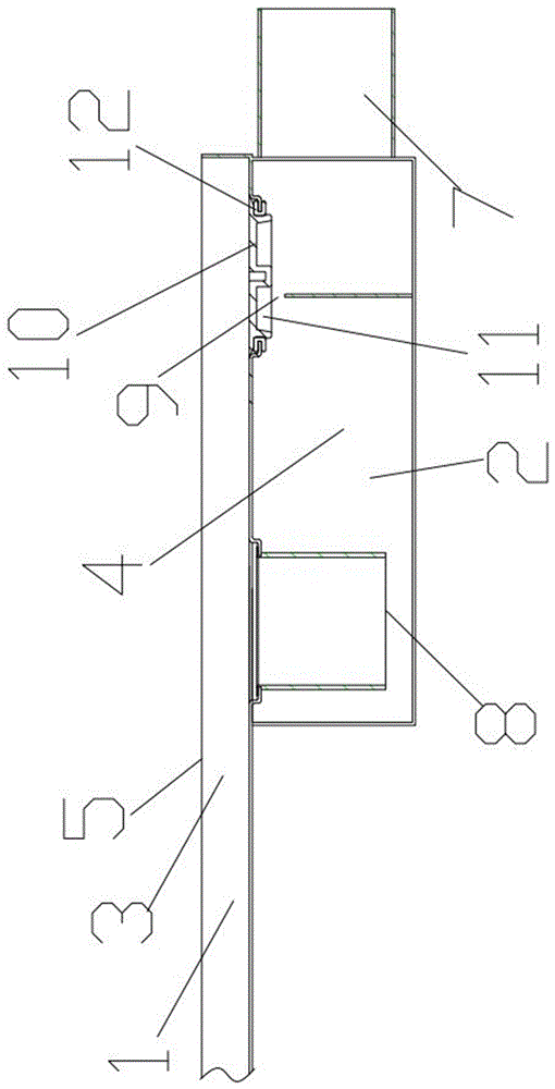 Spliced ultra-thin same-floor drainage facility provided with access port