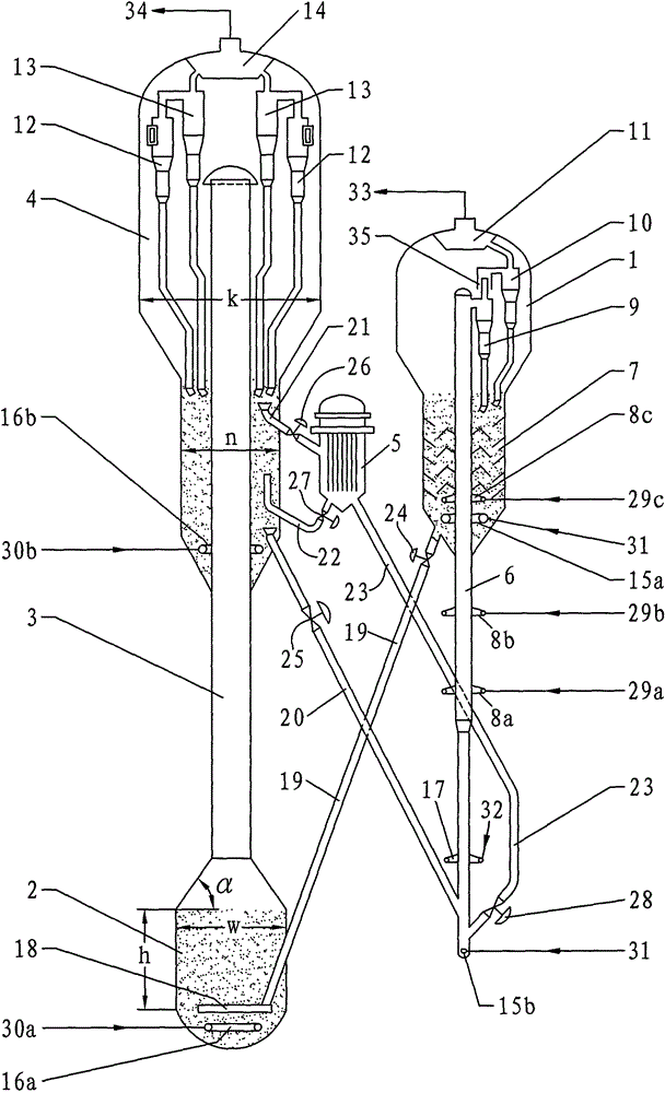 A catalytic cracking method and device