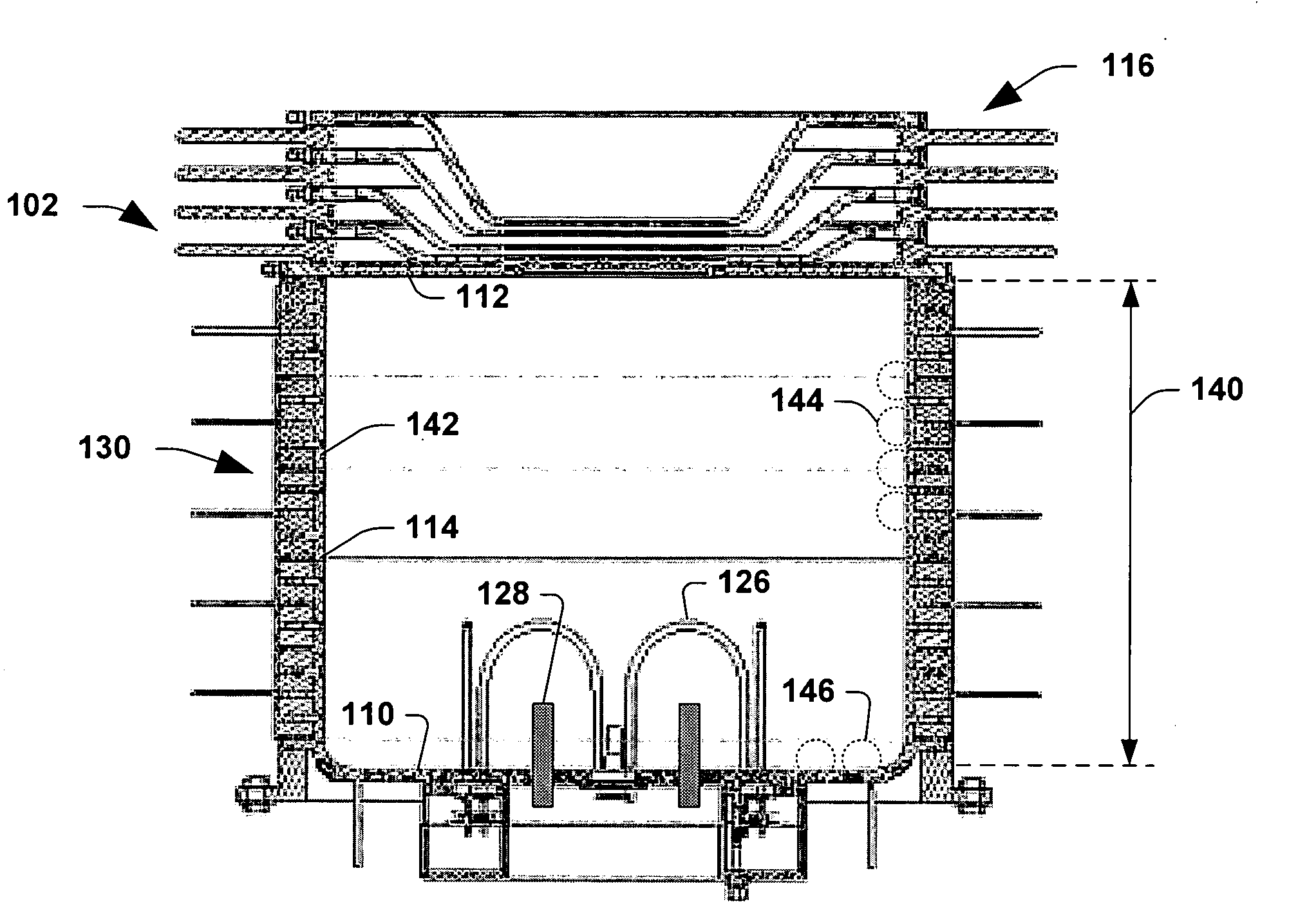 System and method for performing SIMOX implants using an ion shower